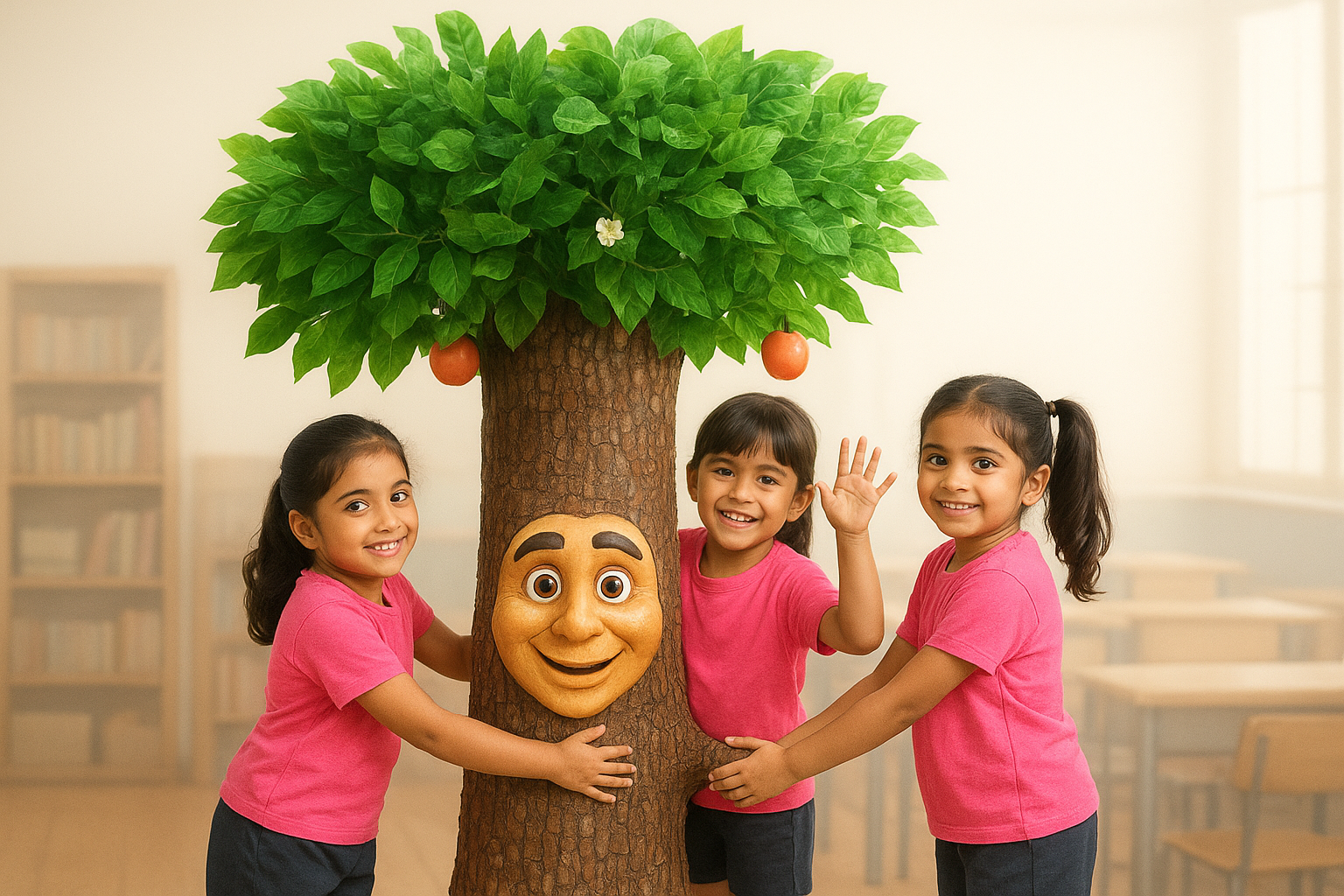 Children engaged in art and creative activities at Sunshine Smart Kids